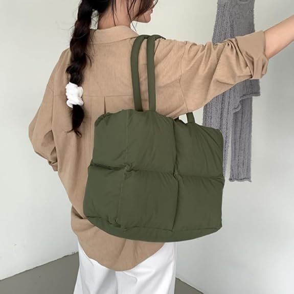 Helvano | Gesteppte Puffer Tote Bag für Damen