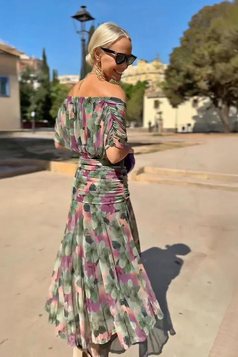Helvano | Fliessendes Maxikleid für Damen