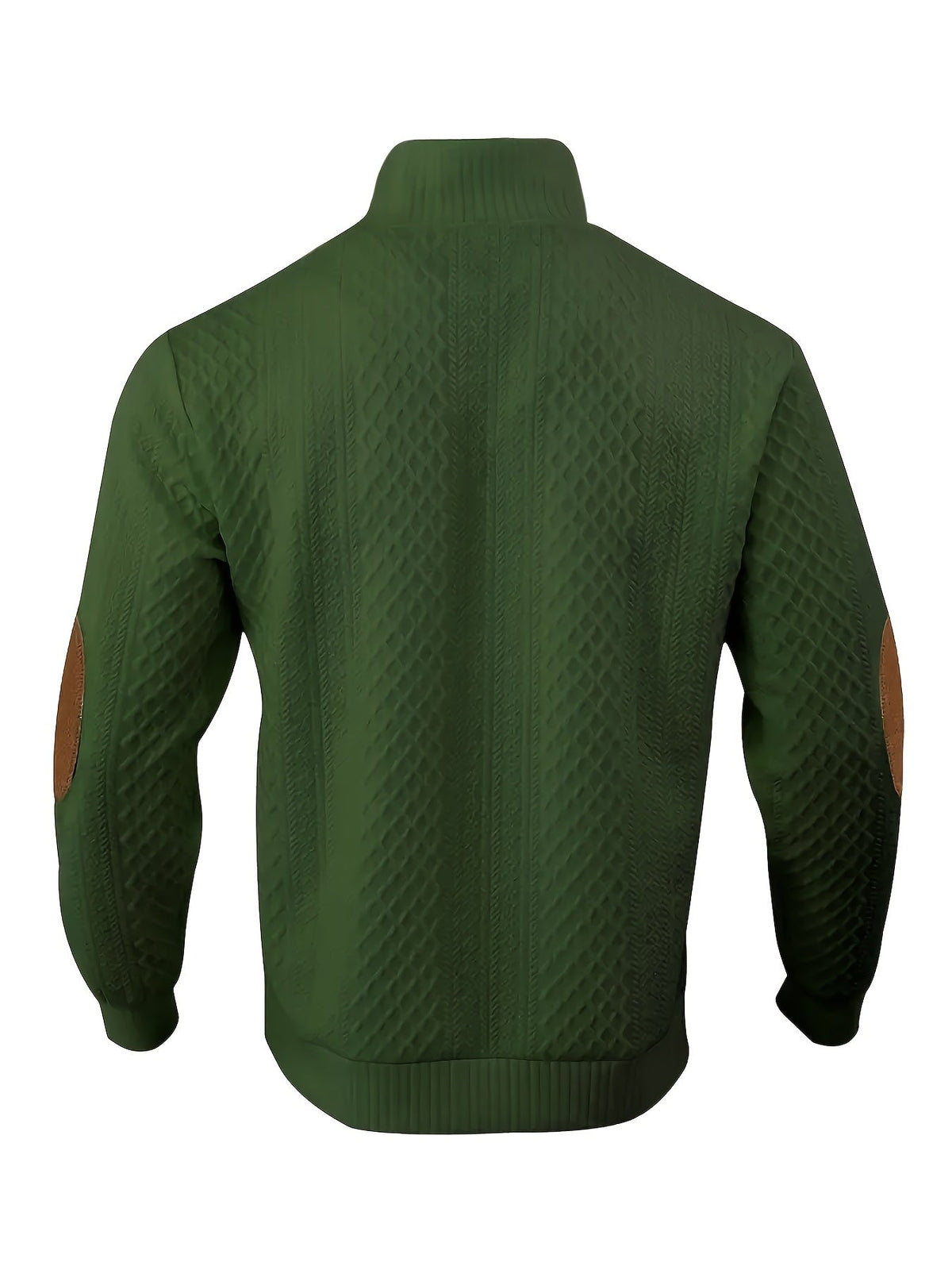 Helvano | Henley-Strickpullover mit Stehkragen für Herren