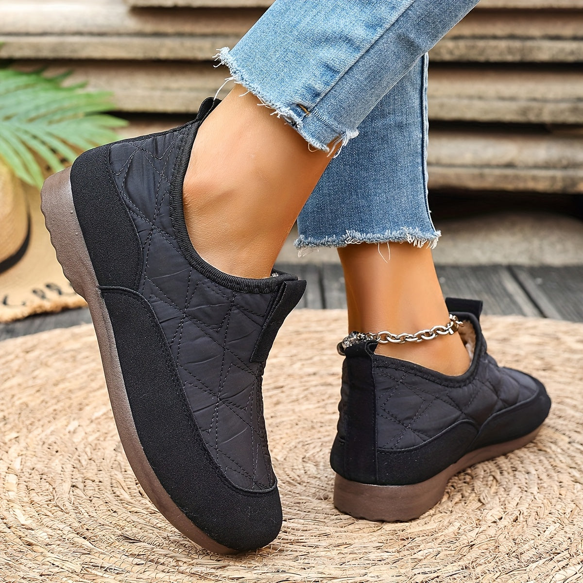 Helvano | Bequeme Winterstiefel für Damen zum Hineinschlüpfen