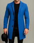 Helvano | Herrenjacke mit Revers und Knöpfen
