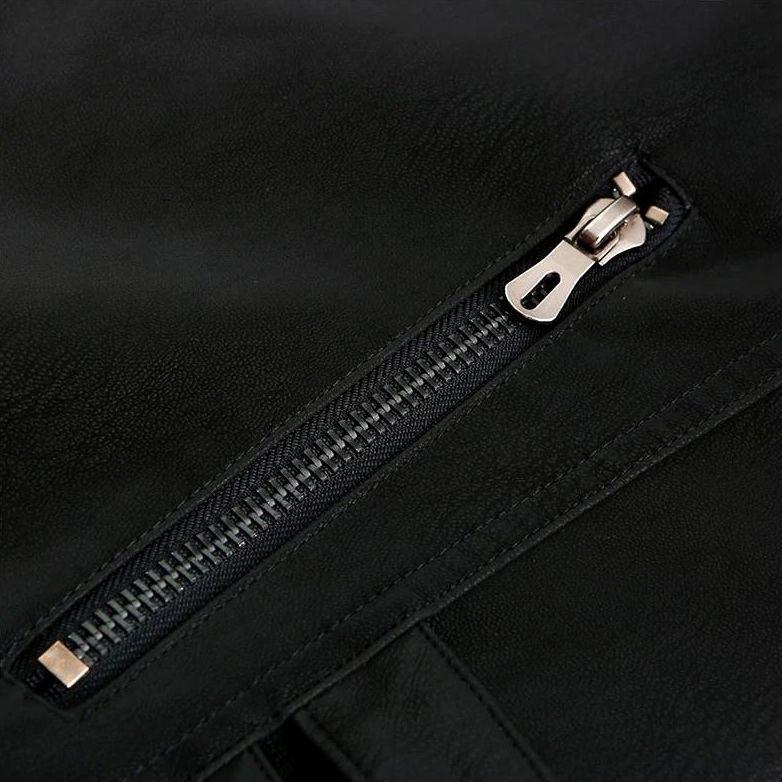 Helvano | Lederjacke für Herren in Schwarz