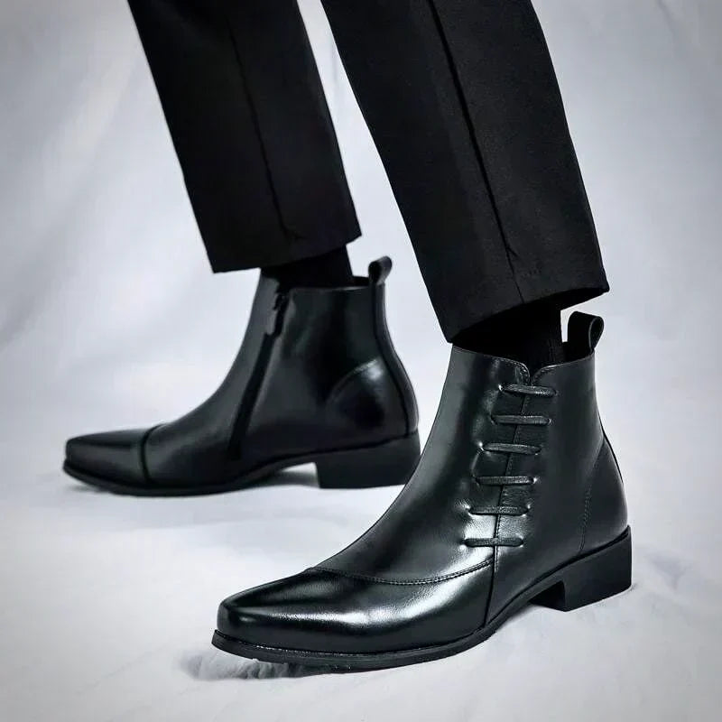 Helvano | Herren Chelsea-Stiefel in Schwarz