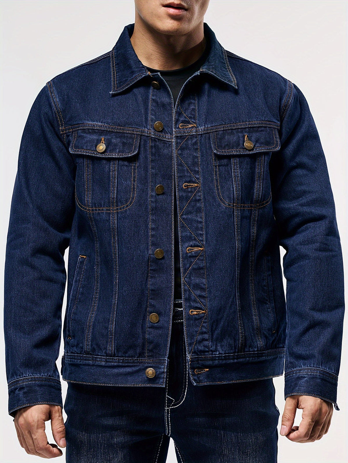 Helvano | Denim-Arbeitsjacke für Herren