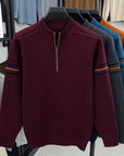 Helvano | Strickpullover mit Half-Zip für Herren