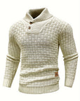 Helvano | Strickpullover mit Schalkragen für Herren