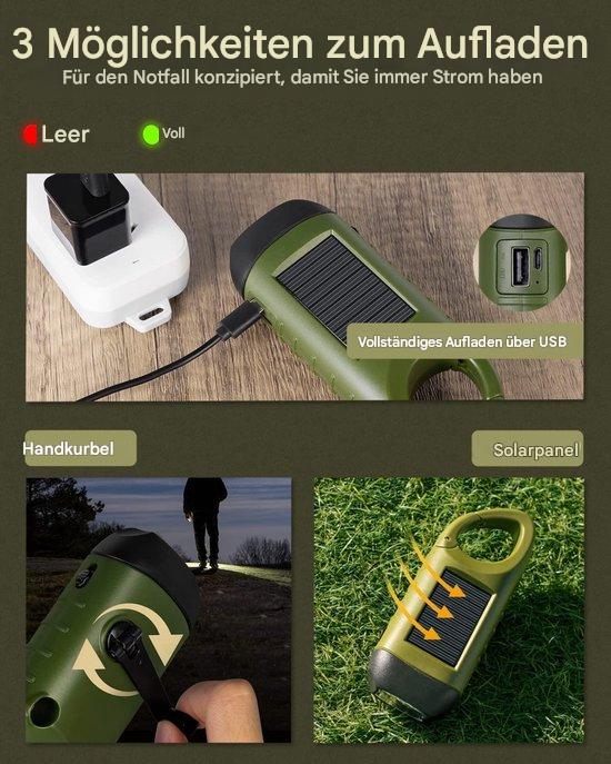 Helvano | 15-in-1 Notfallset für Outdoor &amp; Camping