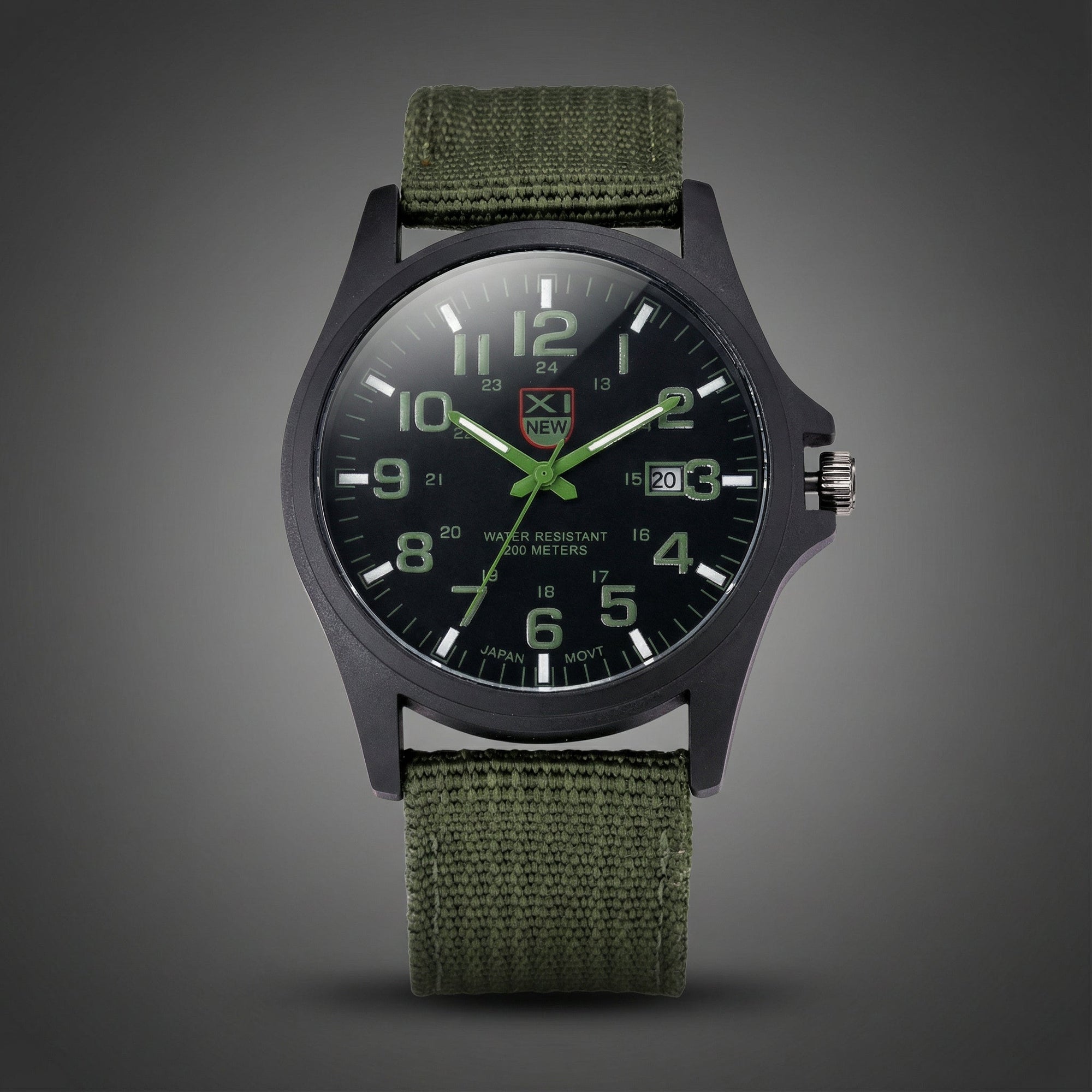 Helvano | Taktische Herrenuhr mit Edelstahlgehäuse