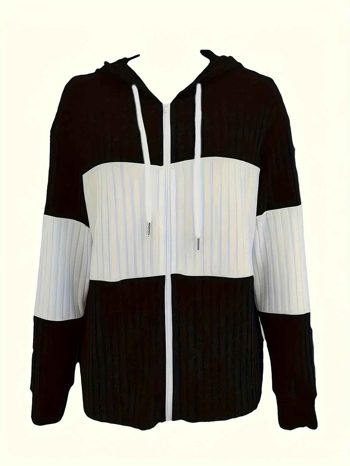 Helvano | Colour-Block Kapuzenjacke für Damen
