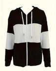 Helvano | Colour-Block Kapuzenjacke für Damen