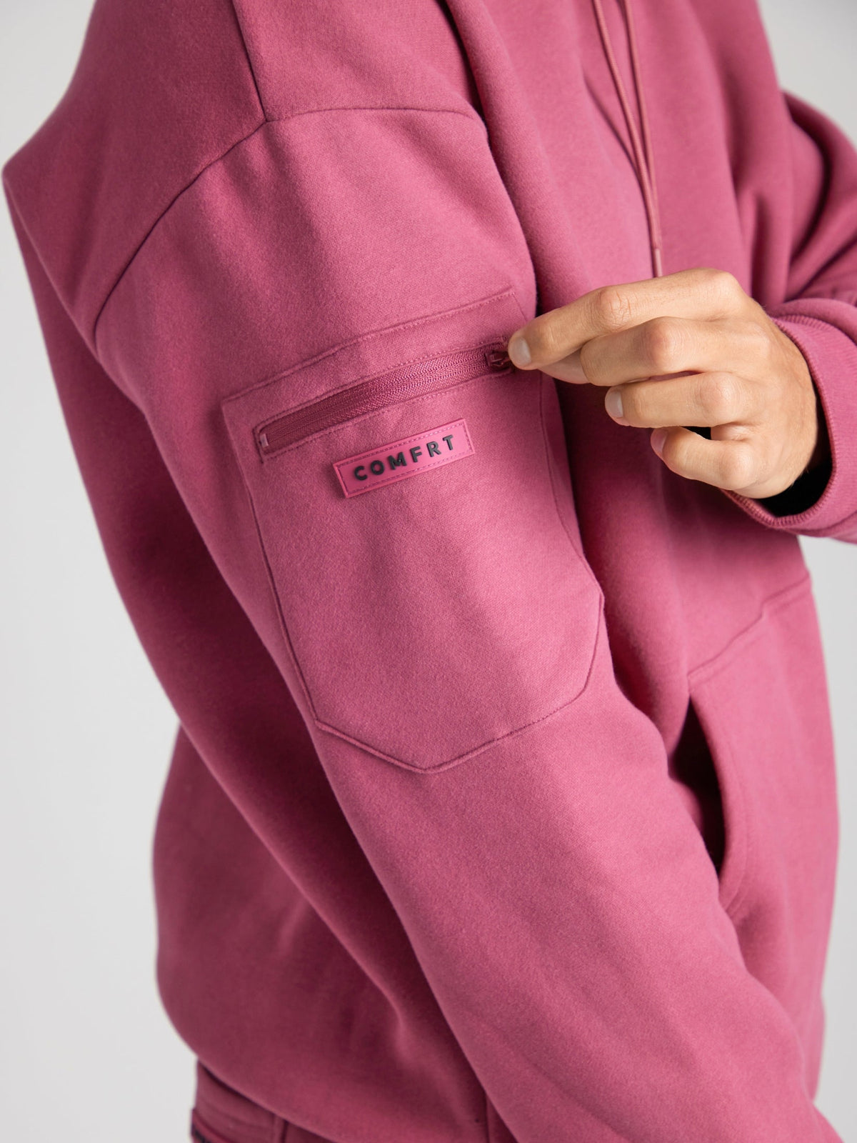 Helvano | Reise-Hoodie mit Flugmodus-Grafik für Herren