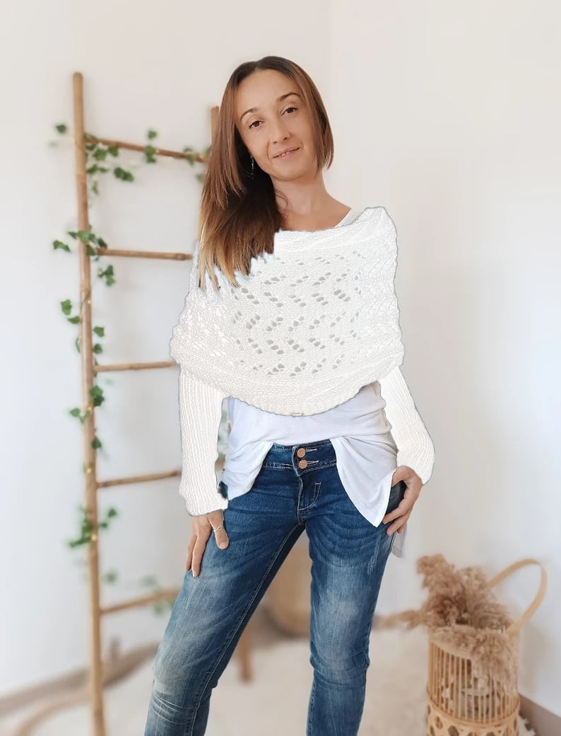 Helvano | Bequemer Strickschal für Damen