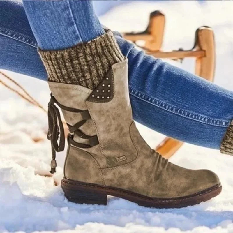 Helvano | Gefütterte Winter-Stiefeletten für Damen
