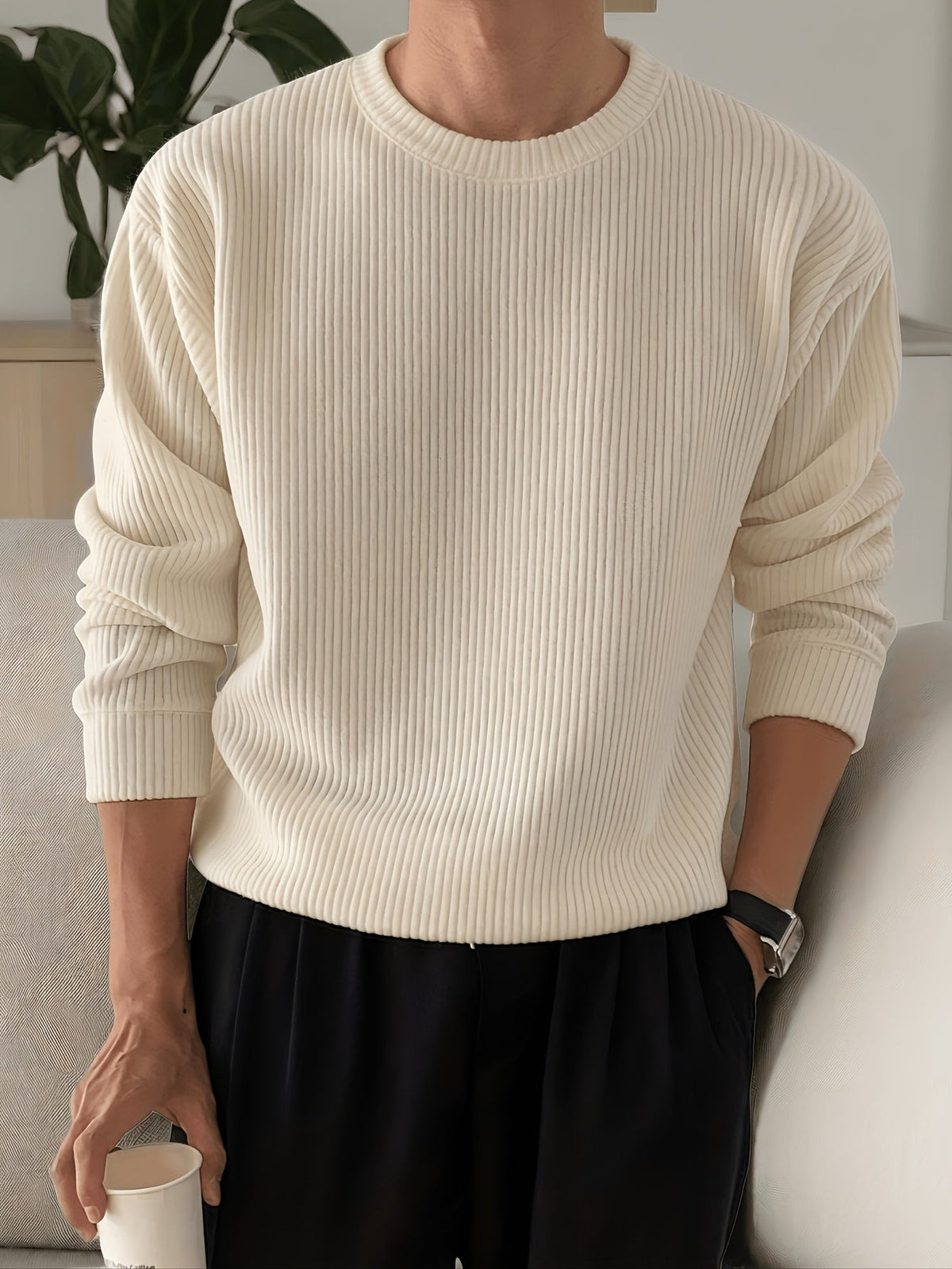 Helvano | Oversized Strickpullover für Herren