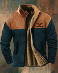 Helvano | Casual Jacke mit Reissverschluss für Herren