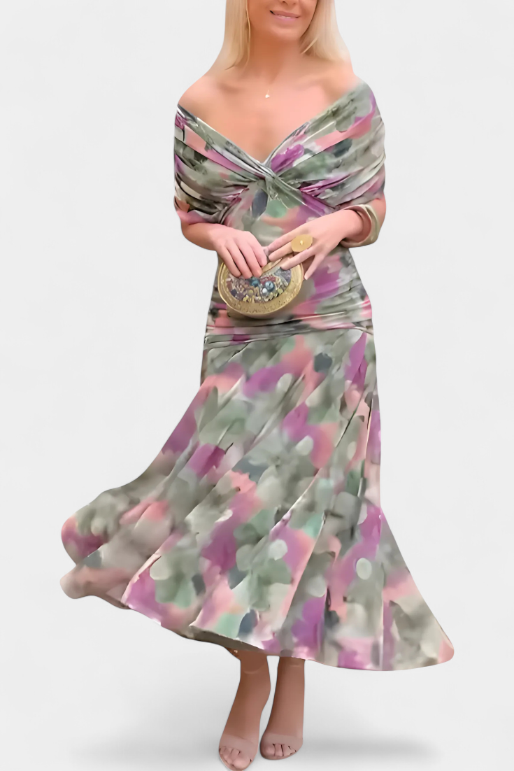 Helvano | Drapiertes Damenkleid
