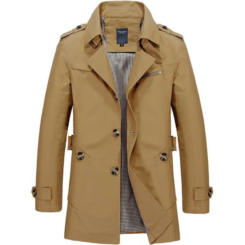 Helvano | Moderner Trenchcoat für Herren