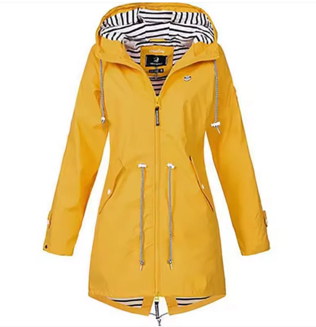 Helvano | Regenjacke mit Kapuze für Damen