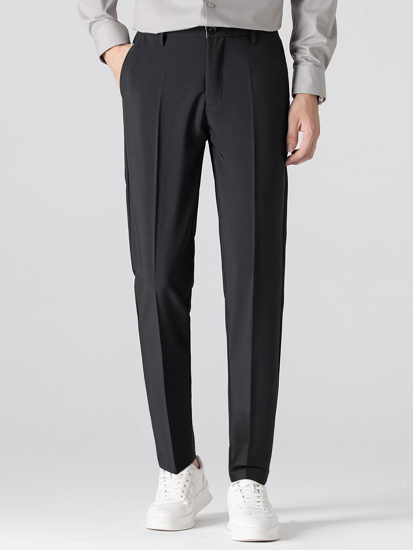 Helvano | Herren-Set Strickpolo &amp; Slim-Fit-Hose