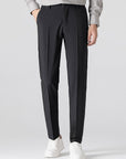 Helvano | Herren-Set Strickpolo & Slim-Fit-Hose