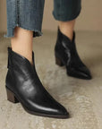 Helvano | Spitze Ankle Boots für Damen