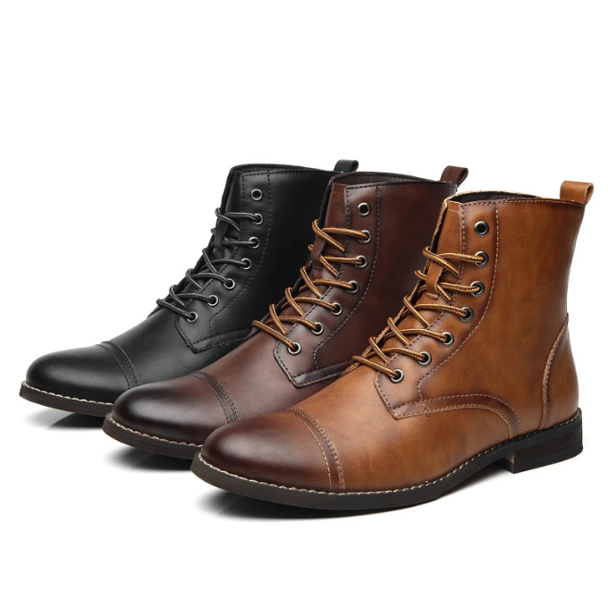 Helvano | Herren-Stiefeletten aus Leder