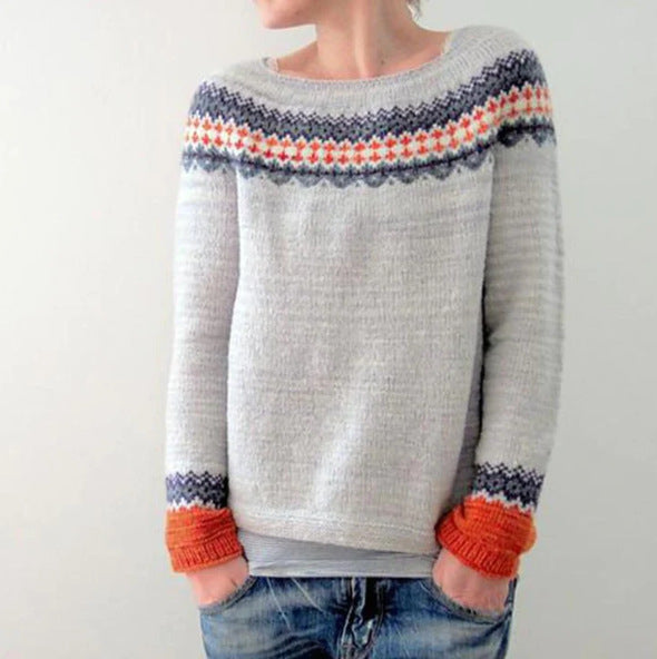 Helvano | Retro-Strickpullover für Damen