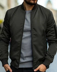 Helvano | Strukturierte Zip-Jacke für Herren