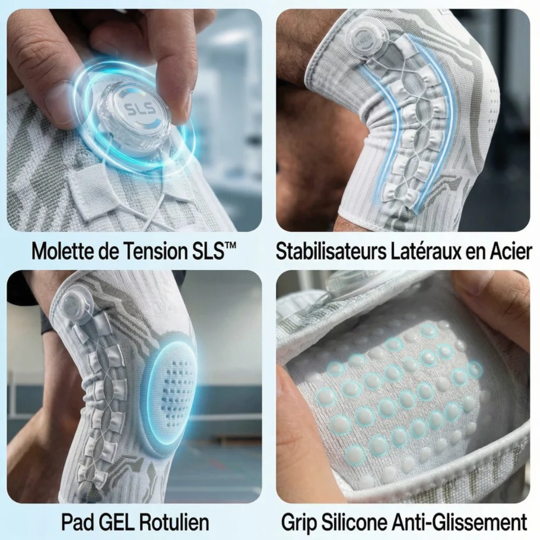 Helvano | Kniebandage mit seitlicher Stabilisierung