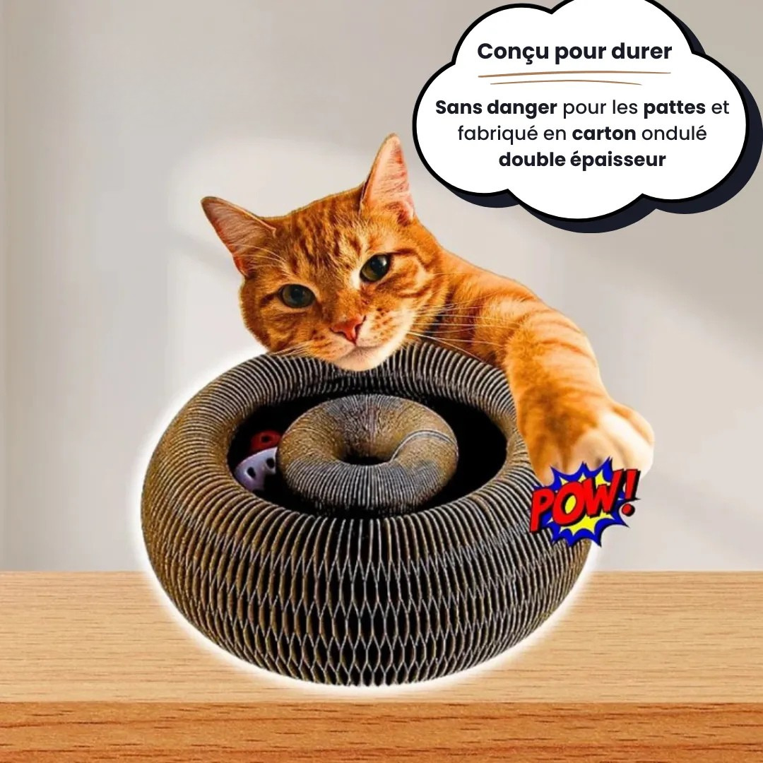 Helvano | Interaktiver Kratzer für Katzen