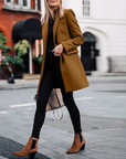 Helvano | Eleganter Trenchcoat für Damen mit Bindegürtel