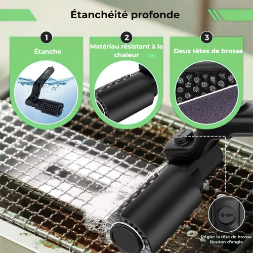 Helvano | Elektrische Grillbürste zum Reinigen