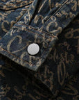 Helvano | Bestickte Jeansjacke für Herren