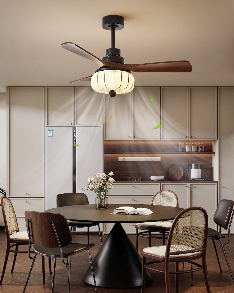 Helvano | Deckenventilator mit Licht und Fernbedienung