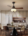 Helvano | Deckenventilator mit Licht und Fernbedienung