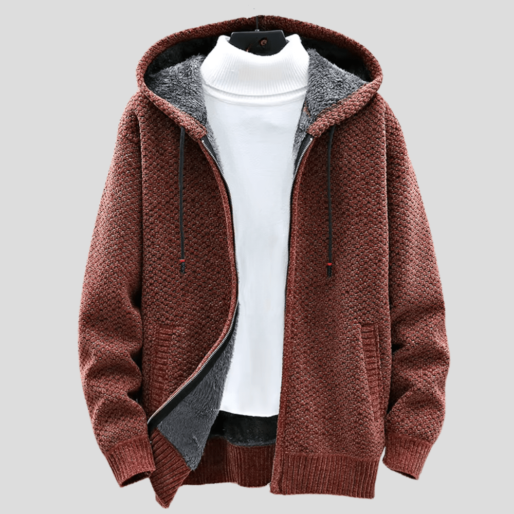 Helvano | Elegante Jacke mit Kapuze für Herren
