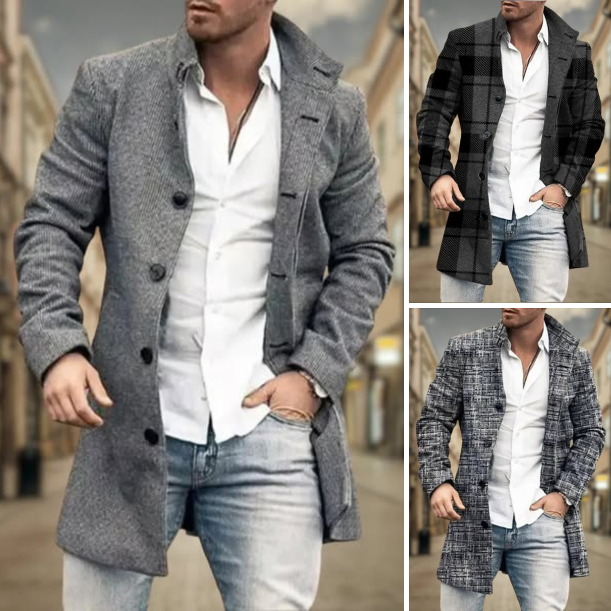 Helvano | Eleganter Herrenmantel