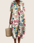 Helvano | Sommerkleid mit Blumenmuster für Damen