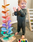 Helvano | Interaktiver Murmelturm für Kinder