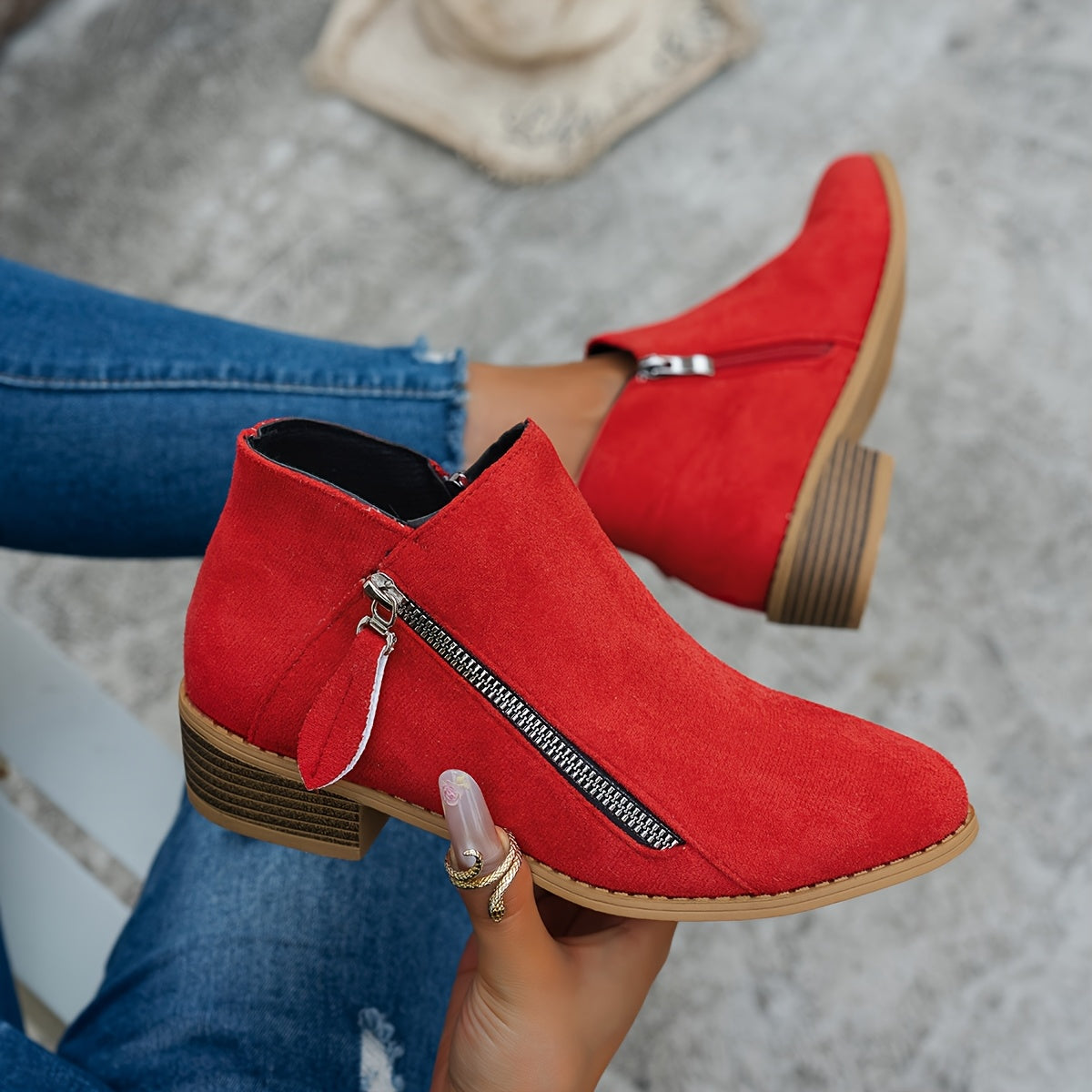 Helvano | Stiefeletten mit Seitenreissverschluss für Damen