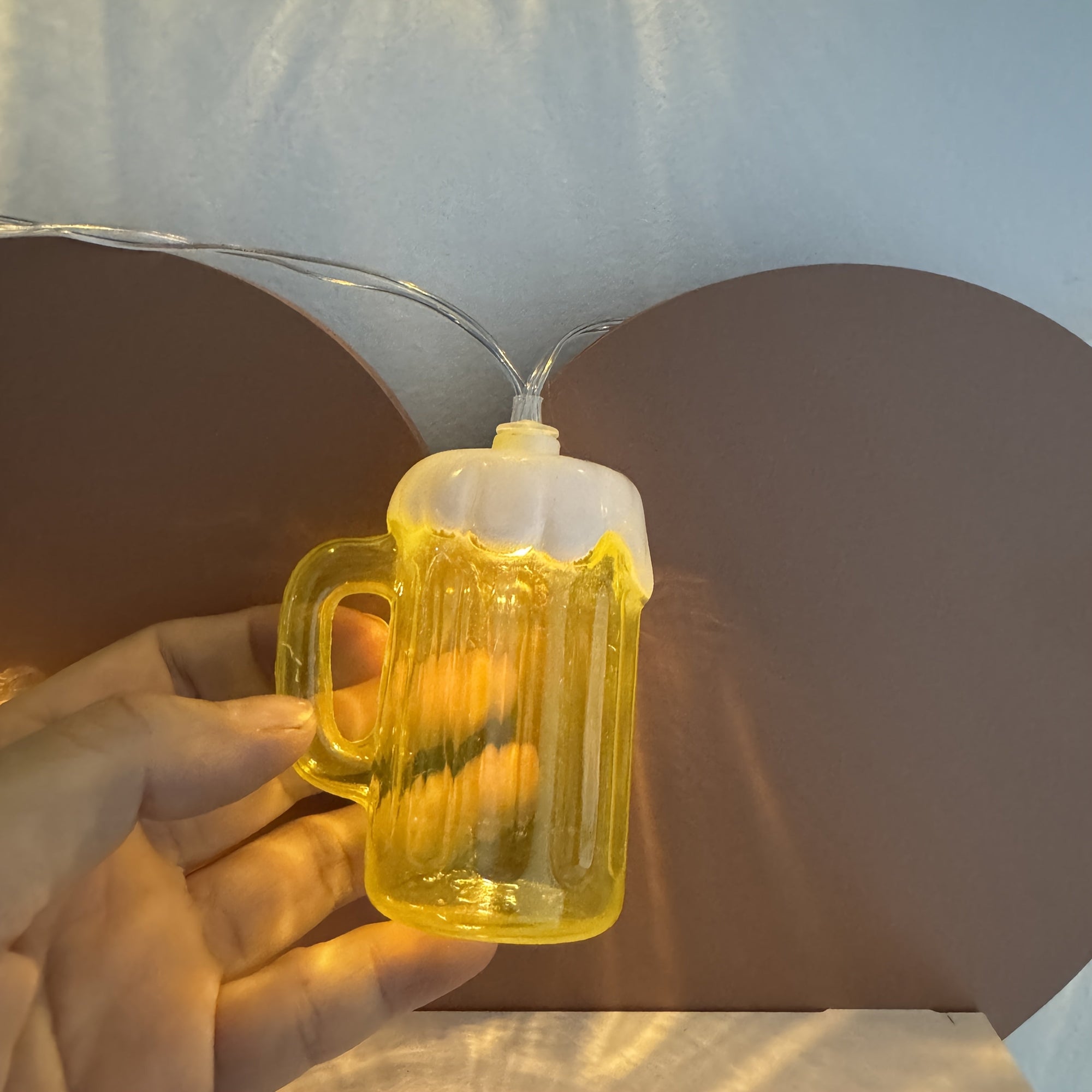 Helvano | LED Bierkrug Lichterkette 2er-Set