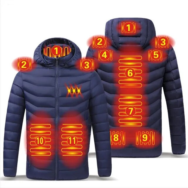 Helvano | Beheizte Jacke für Herren mit USB-Heizung