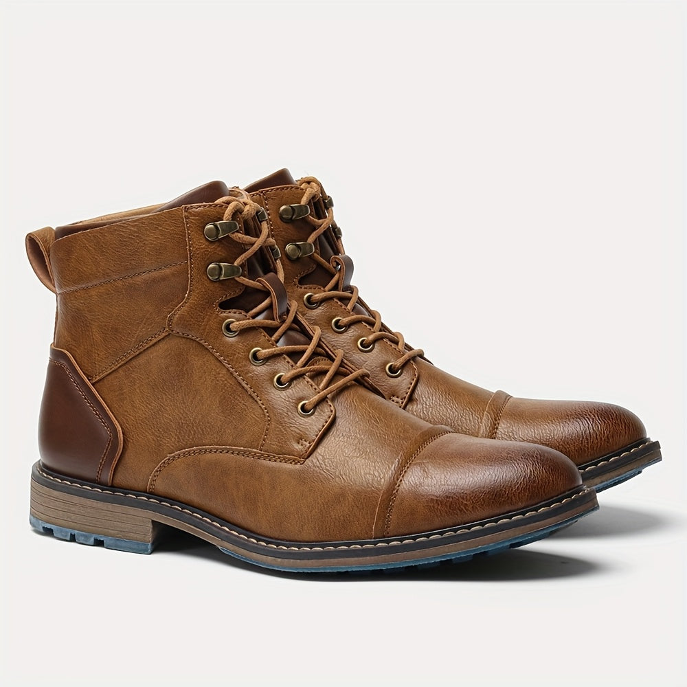 Helvano | Herren Stiefeletten mit Zehenkappe