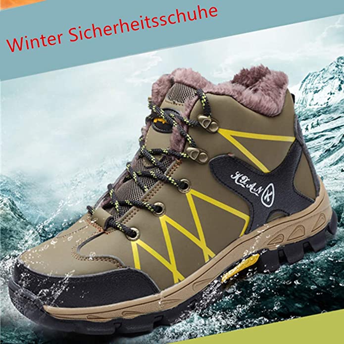 Helvano | Gefütterte Sicherheitsschuhe für Herren