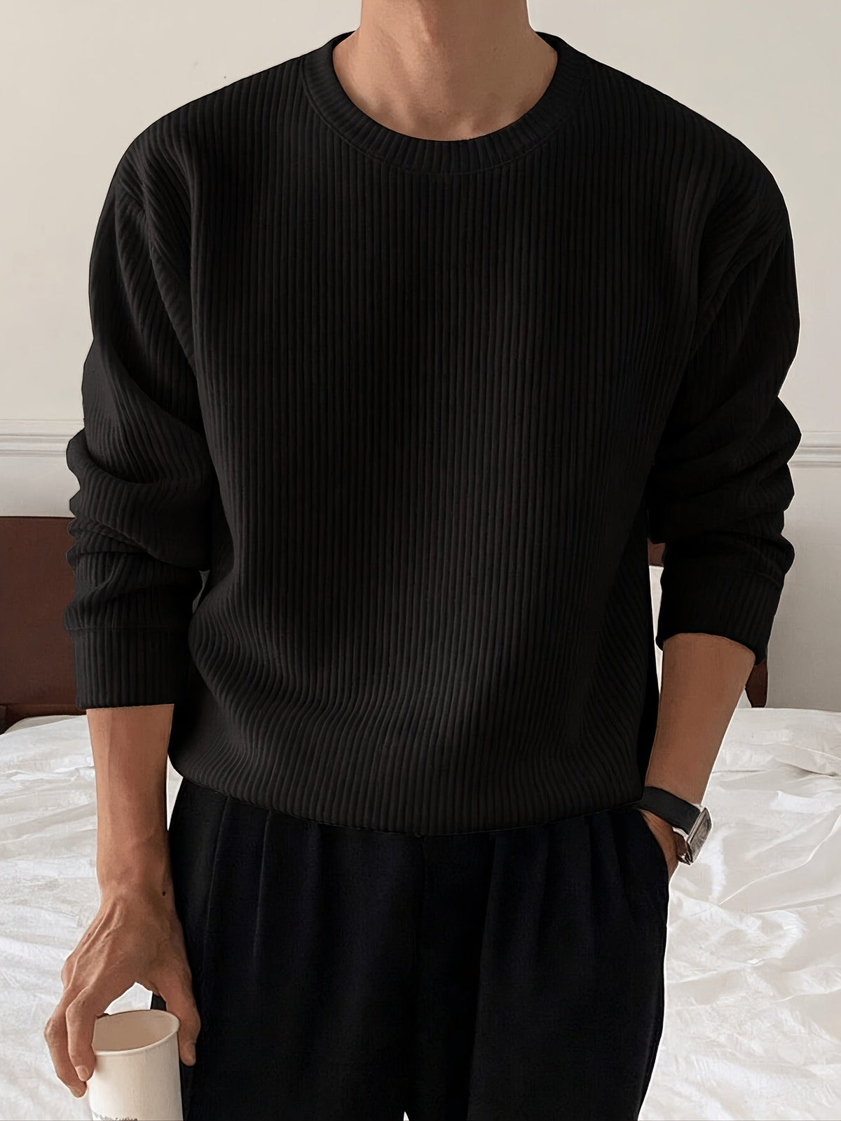 Helvano | Oversized Strickpullover für Herren
