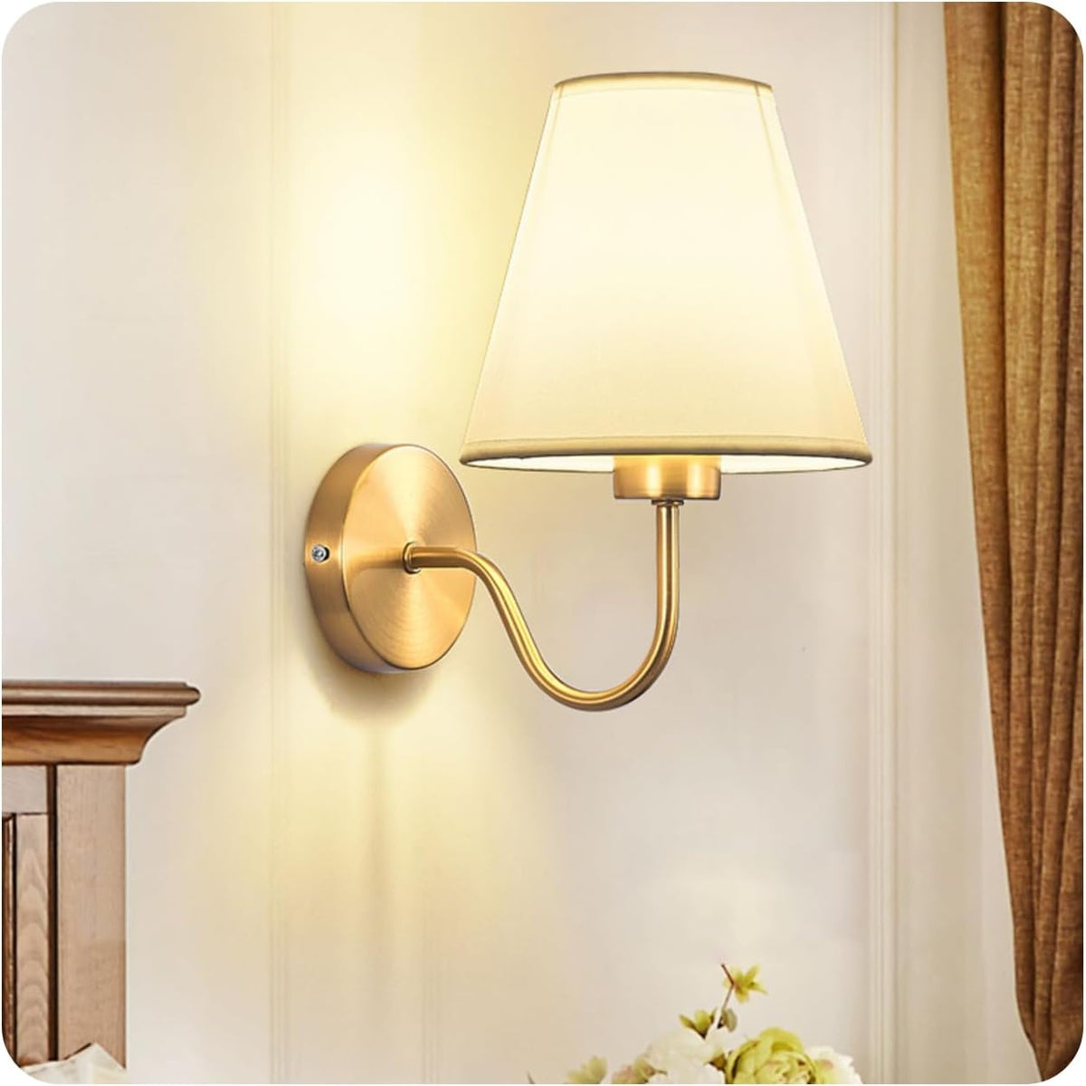 Helvano | Retro Wandleuchte mit RGB-Akku-Lampe
