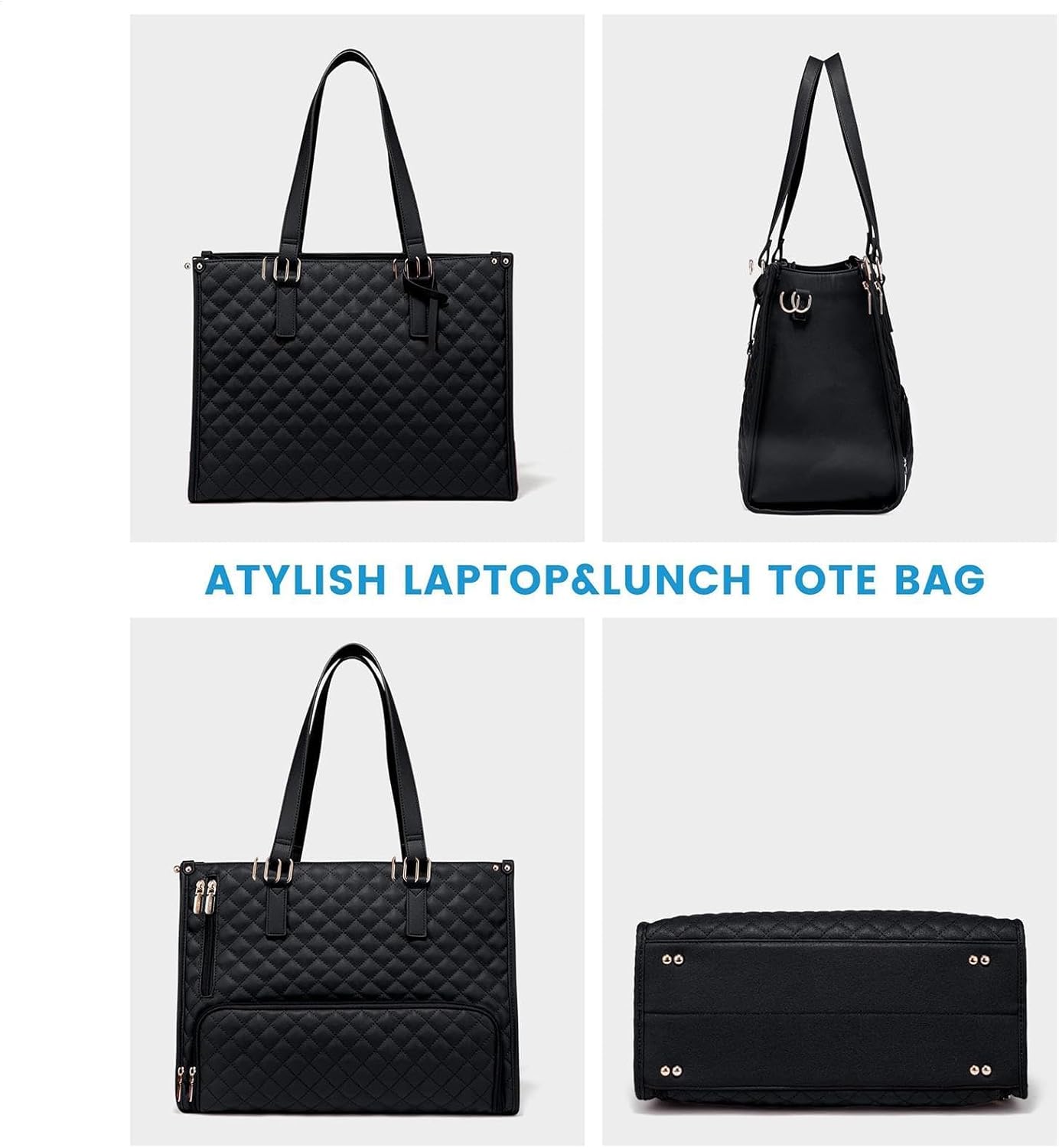 Helvano | 2-in-1 Isolierte Lunch- &amp; Laptoptasche für Damen