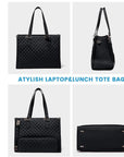 Helvano | 2-in-1 Isolierte Lunch- & Laptoptasche für Damen