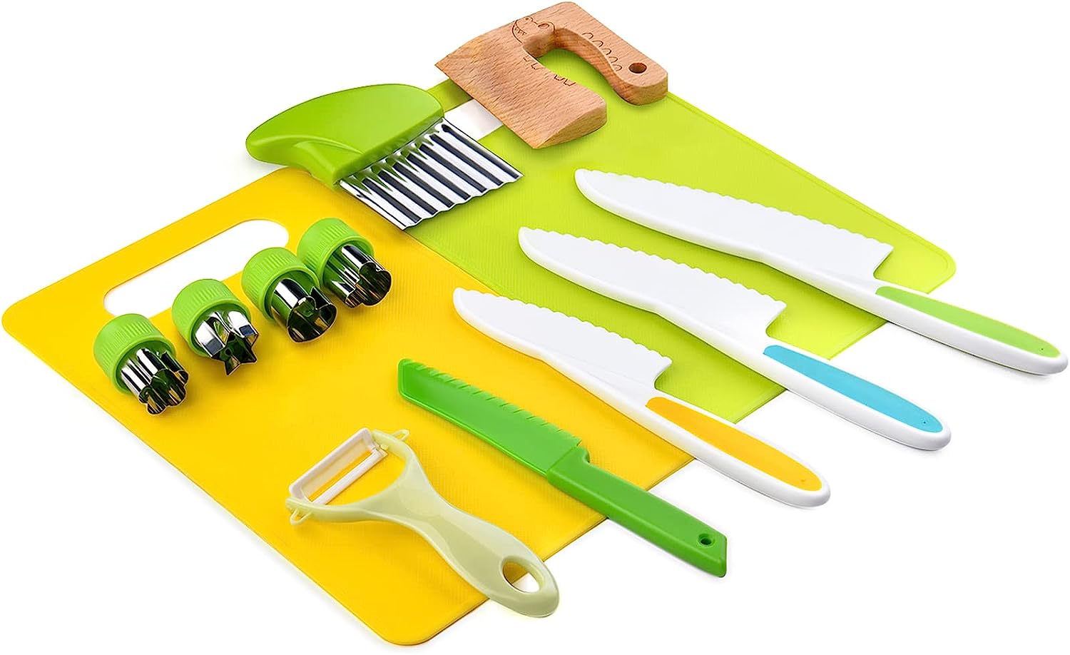 Helvano | Kinder-Küchenutensilien Set aus Holz