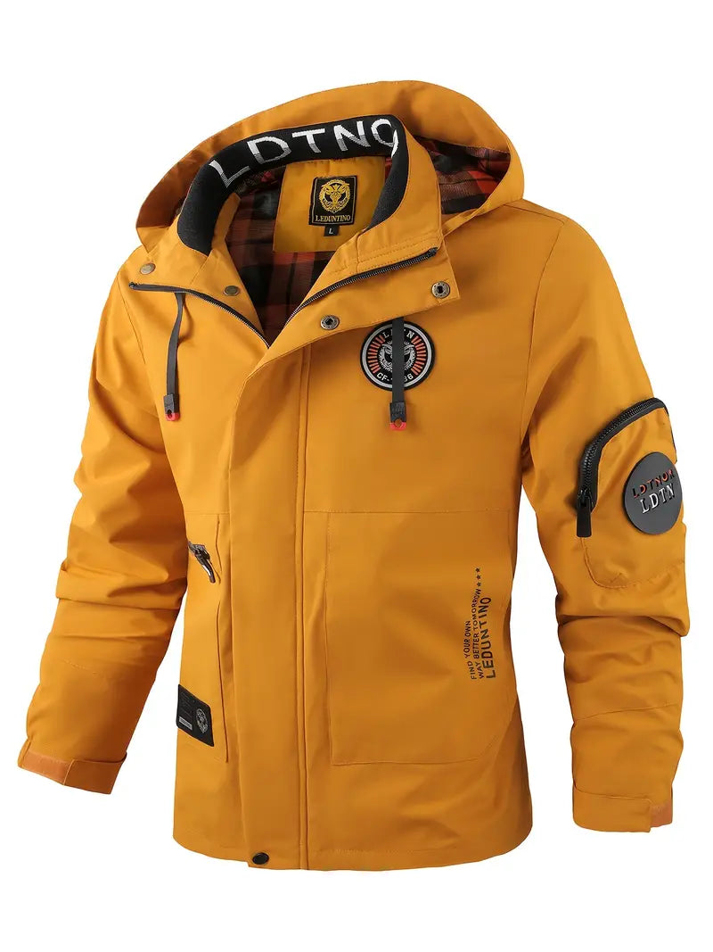 Helvano | Leichte Outdoorjacke mit Kapuze für Herren